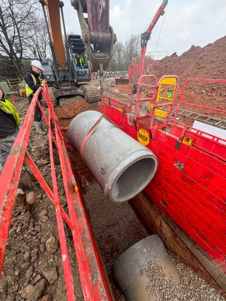 Deep drainage construction and repairs company Cambridge