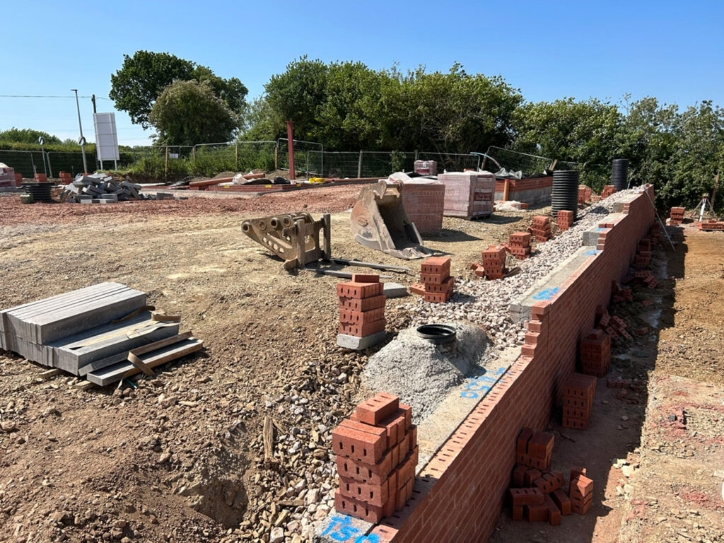 Retaining wall company Scotland